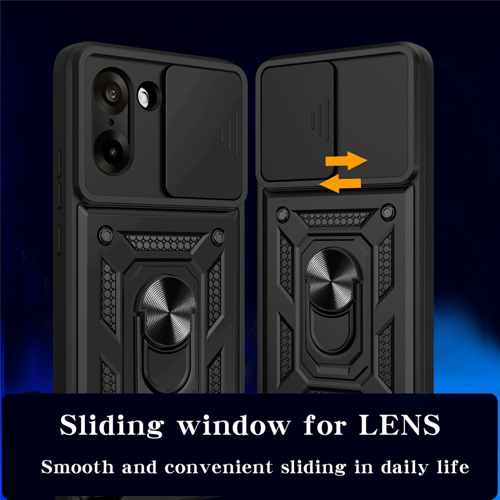 Coque pour OnePlus Nord CE5, Techsuit, CamShield, Noire