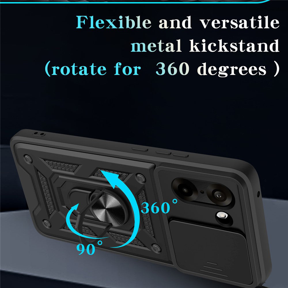 Coque pour OnePlus Nord CE5, Techsuit, CamShield, Noire