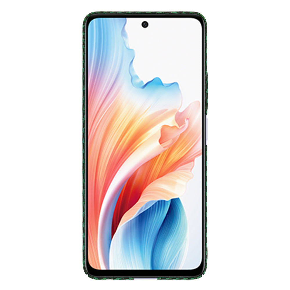 Coque pour OnePlus Nord N30 SE / Oppo A79, Techsuit, Carbonite FiberShell, Vert