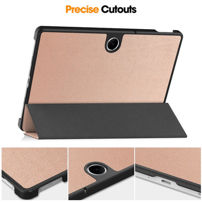 Étui pour OnePlus Pad Lite / Oppo Pad SE, Techsuit, FoldPro, Rose Doré