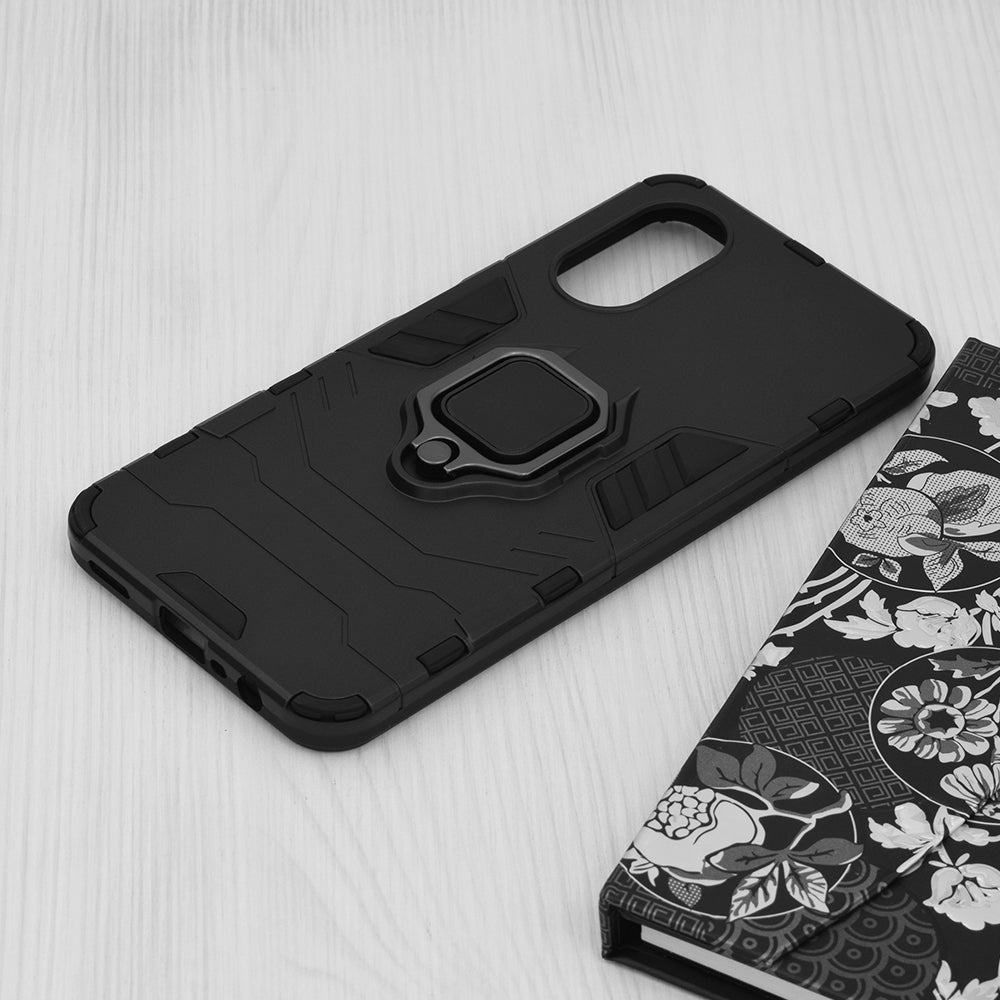 Coque pour Oppo A17, Techsuit, Shield, Noire