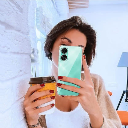 Case for Oppo A18 / A38, Techsuit, Shockproof Clear, Transparent