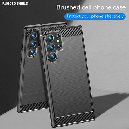 Hülle für Oppo A3 4G / A3, Techsuit, Carbon, Schwarz