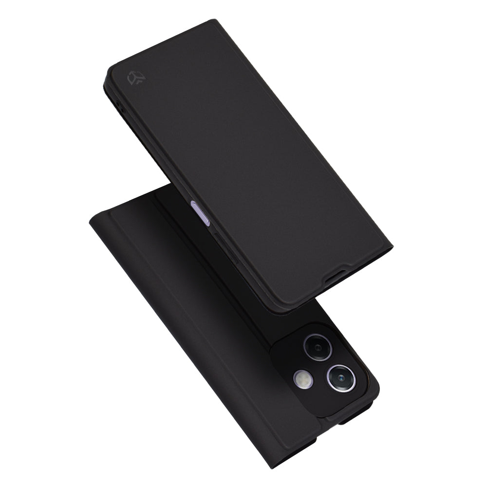 Coque pour Oppo A3 4G / A3, Techsuit, Magskin Book, Noire