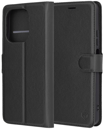 Case for Oppo A5 Pro 4G / A5 Pro, Techsuit, Leather Folio, Black