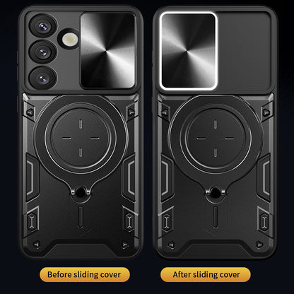 Hülle für Oppo A5 4G / A5 5G, Techsuit, CamGuard Pro, Lila