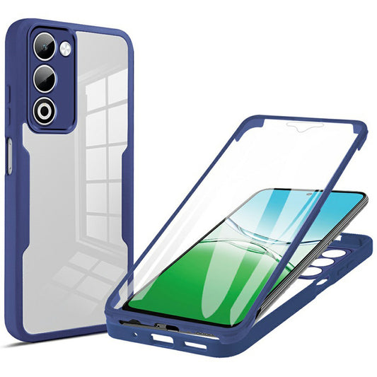 Étui pour Oppo A5 4G / A5 5G, Techsuit, ColorVerse 360, Bleu