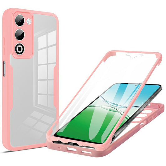 Étui pour Oppo A5 4G / A5 5G, Techsuit, ColorVerse 360, Rose