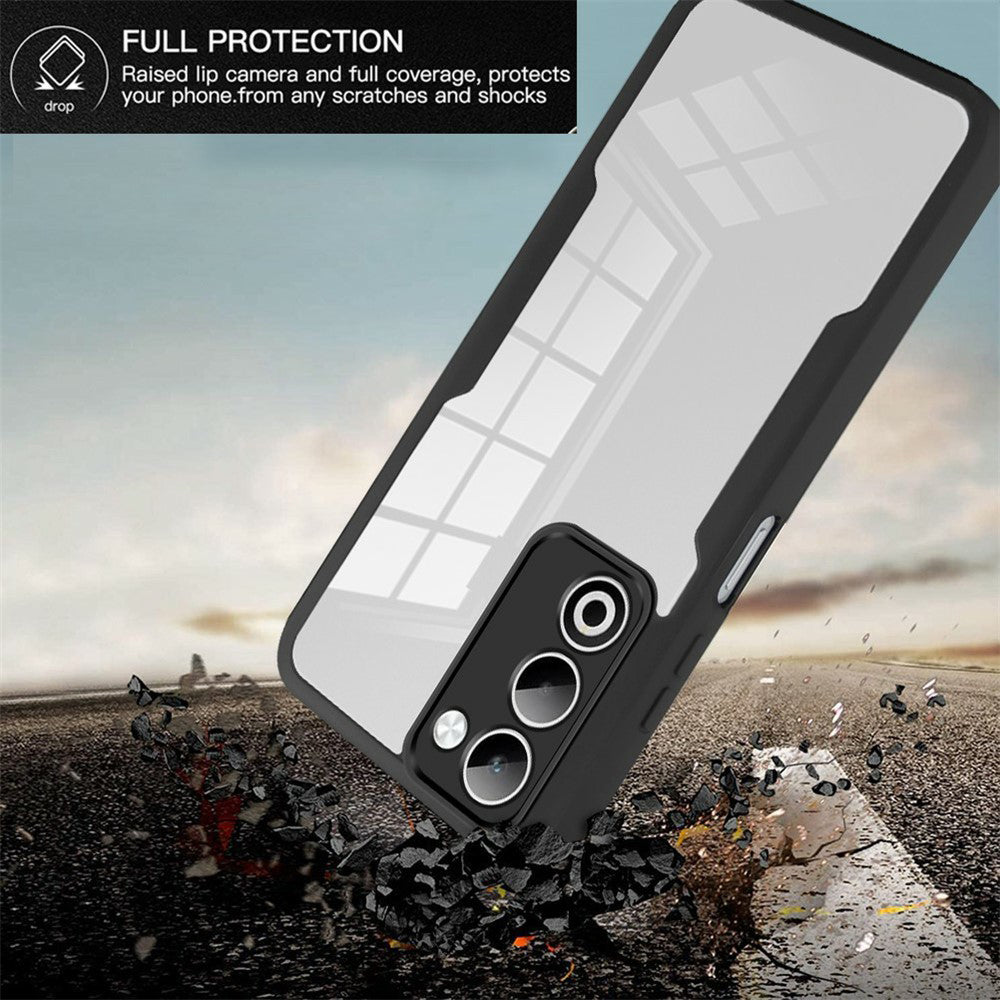 Hülle für Oppo A5 4G / A5 5G, Techsuit, ColorVerse 360, Rosa