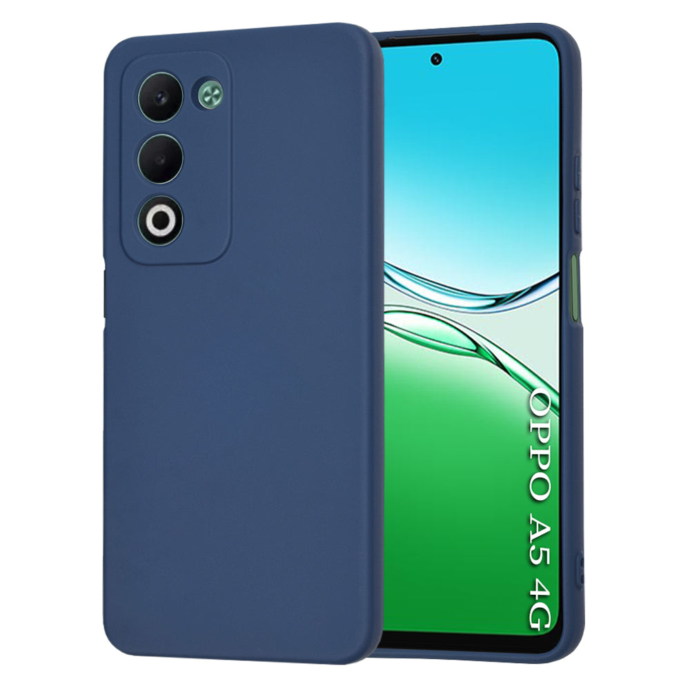 Coque pour Oppo A5 4G, Techsuit, SoftFlex, Bleu marine