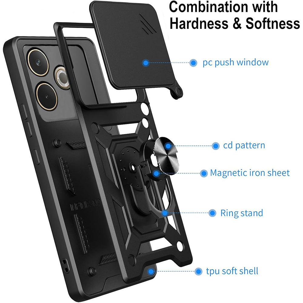 Hülle für Oppo A5 Pro 4G / A5 Pro, Techsuit, CamShield, Grün