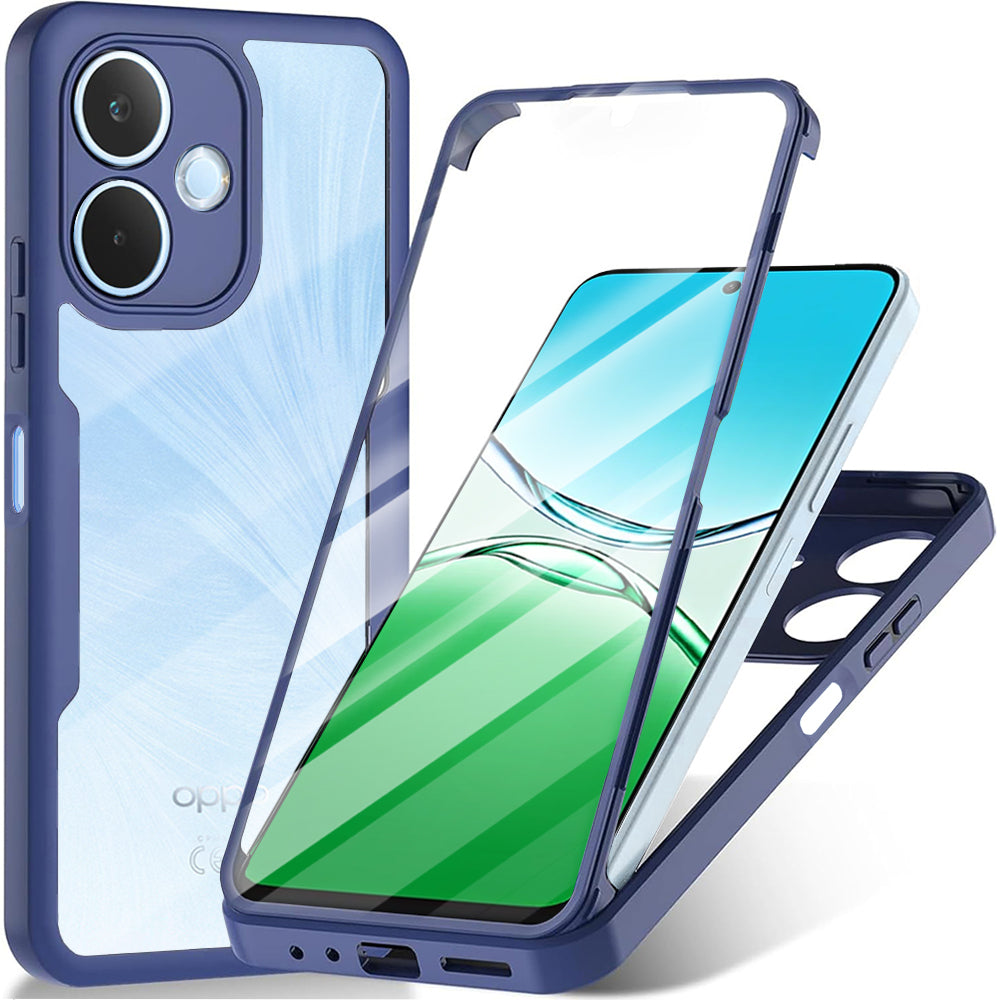 Étui pour Oppo A5 Pro 4G / A5 Pro, Techsuit, ColorVerse 360, Bleu