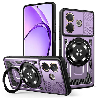 Coque pour Oppo A5 Pro 4G / A5 Pro, Techsuit, RuggedCam, Violet