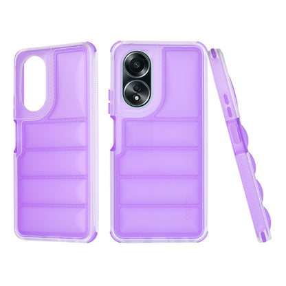 Coque pour Oppo A58 4G, Techsuit, Wave Shield, Violet