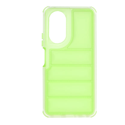 Coque pour Oppo A58 4G, Techsuit, Wave Shield, Vert