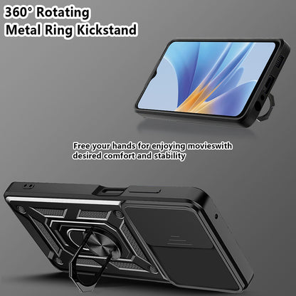 Coque pour Oppo A58 5G / A78 5G, Techsuit, CamShield, Noire