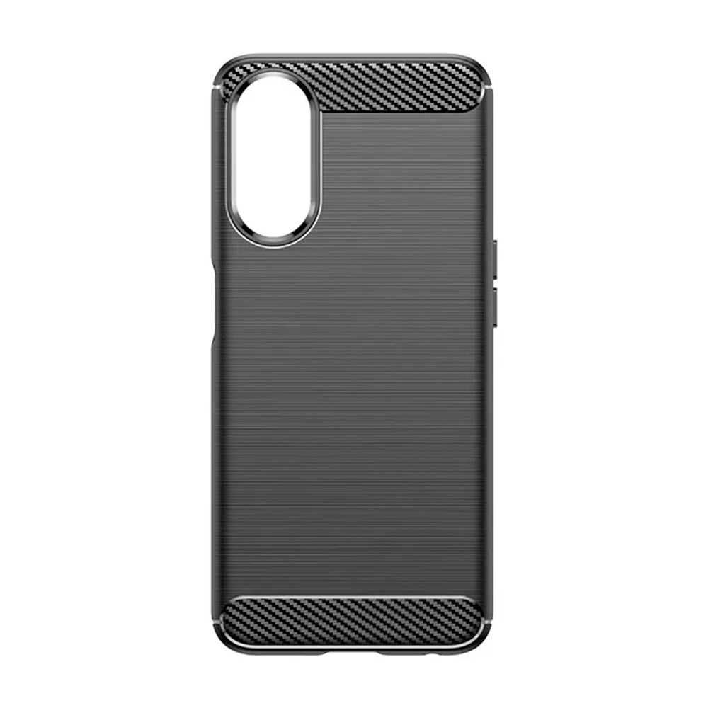 Coque pour Oppo A58 5G / A78 5G, Techsuit, Carbone, Noire