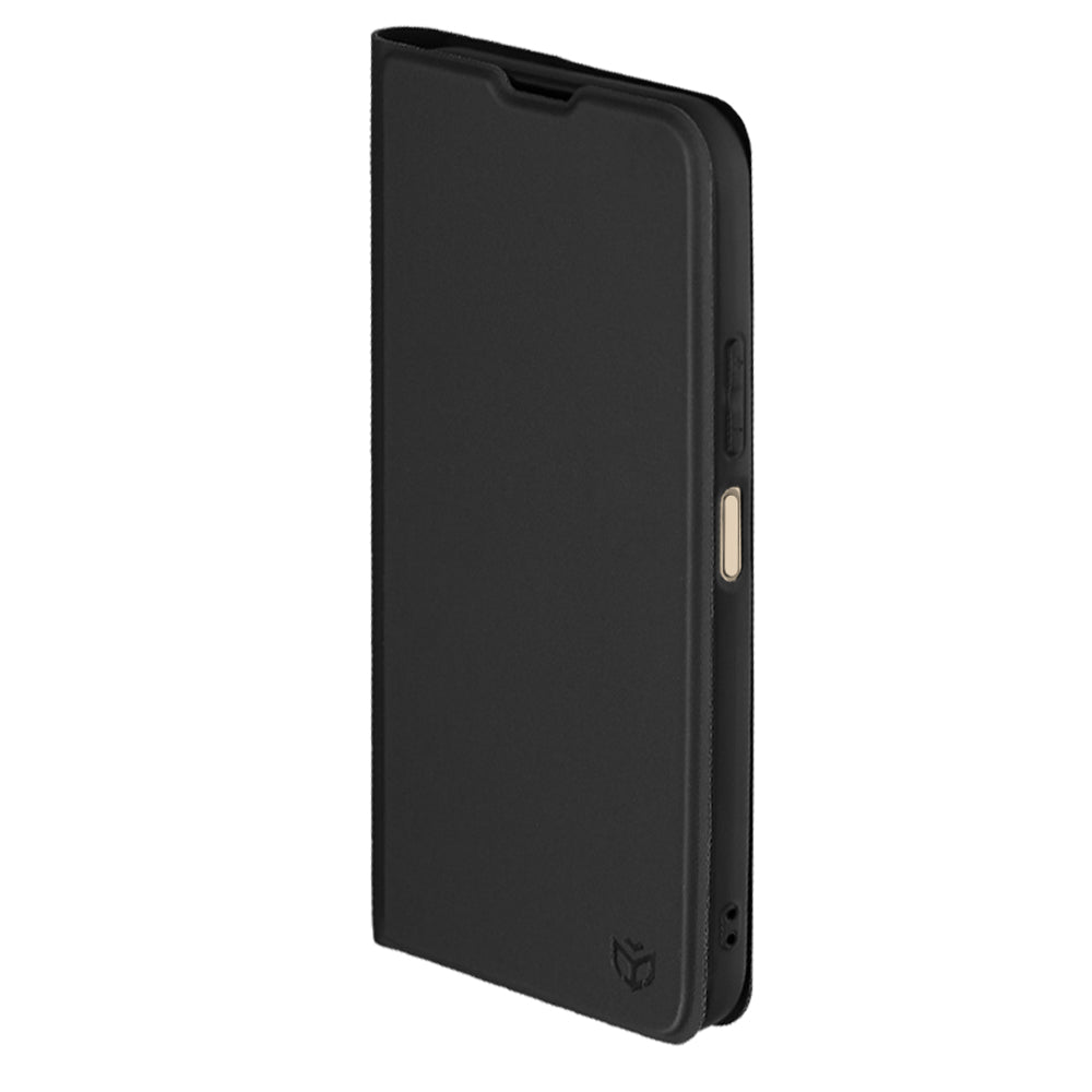 Étui pour Oppo A6 4G, Techsuit, Magskin Book, Noir