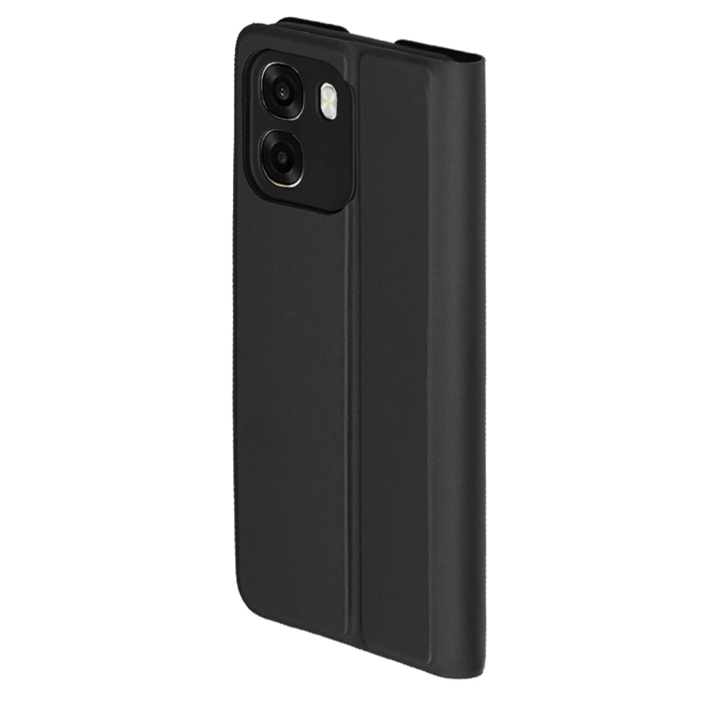 Étui pour Oppo A6 4G, Techsuit, Magskin Book, Noir
