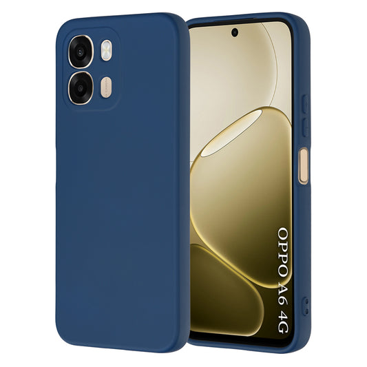 Étui pour Oppo A6 4G, Techsuit, SoftFlex, Bleu Marine