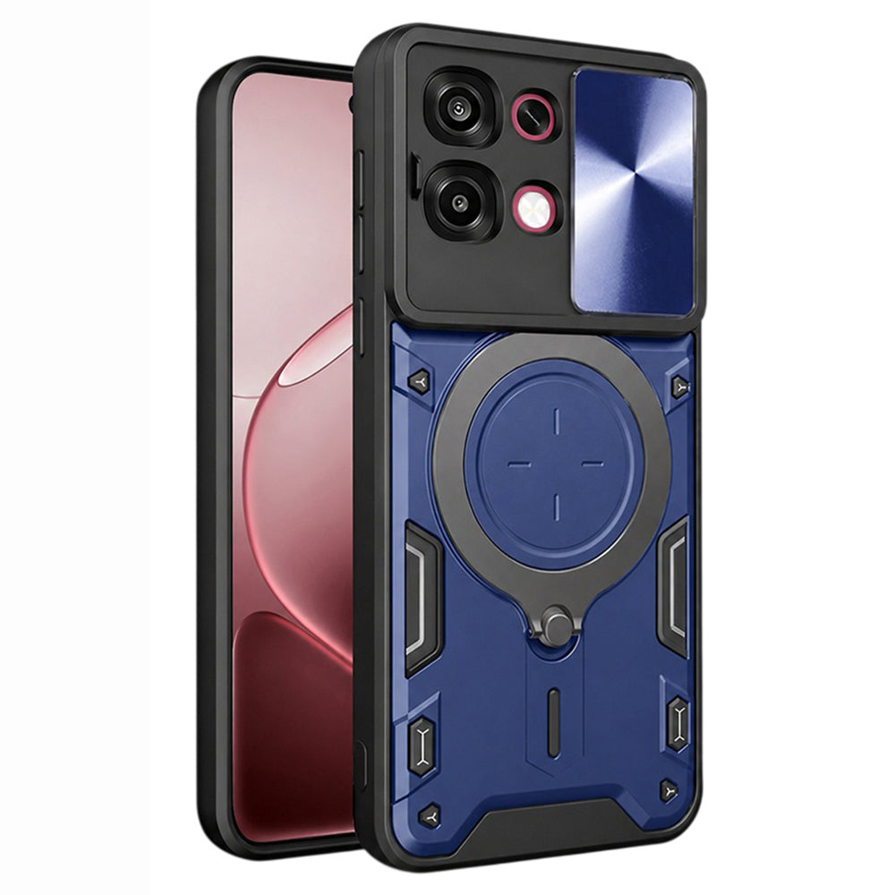 Coque pour Oppo A6 Pro 5G / A6 Pro 4G, Techsuit, CamGuard Pro, Bleue