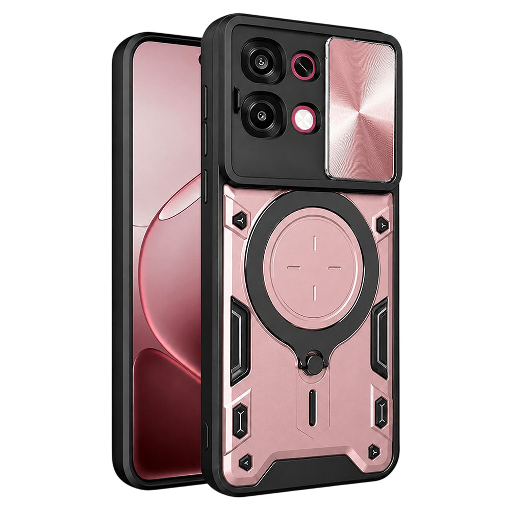 Coque pour Oppo A6 Pro 5G / A6 Pro 4G, Techsuit, CamGuard Pro, Rose Doré
