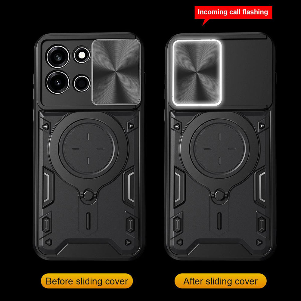 Coque pour Oppo A6 Pro 5G / A6 Pro 4G, Techsuit, CamGuard Pro, Rose Doré