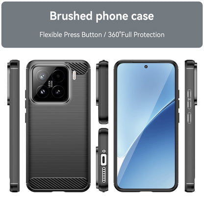 Étui pour Oppo A6 Pro 5G / A6 Pro 4G, Techsuit, Carbone, Noir