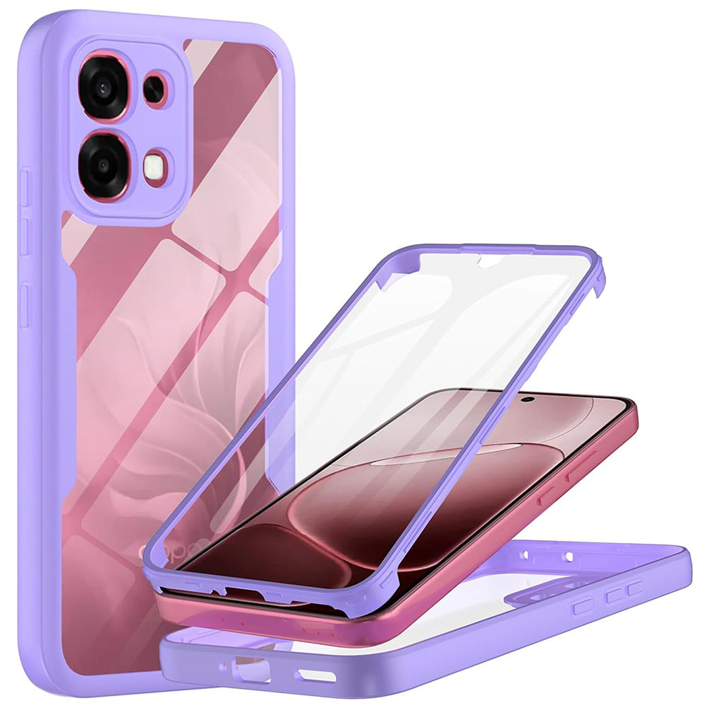 Coque pour Oppo A6 Pro 5G / A6 Pro 4G, Techsuit, ColorVerse 360, Violet