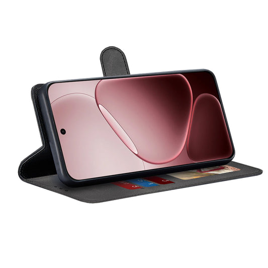 Étui pour Oppo A6 Pro 5G / A6 Pro 4G, Techsuit, Diary Book, Noir