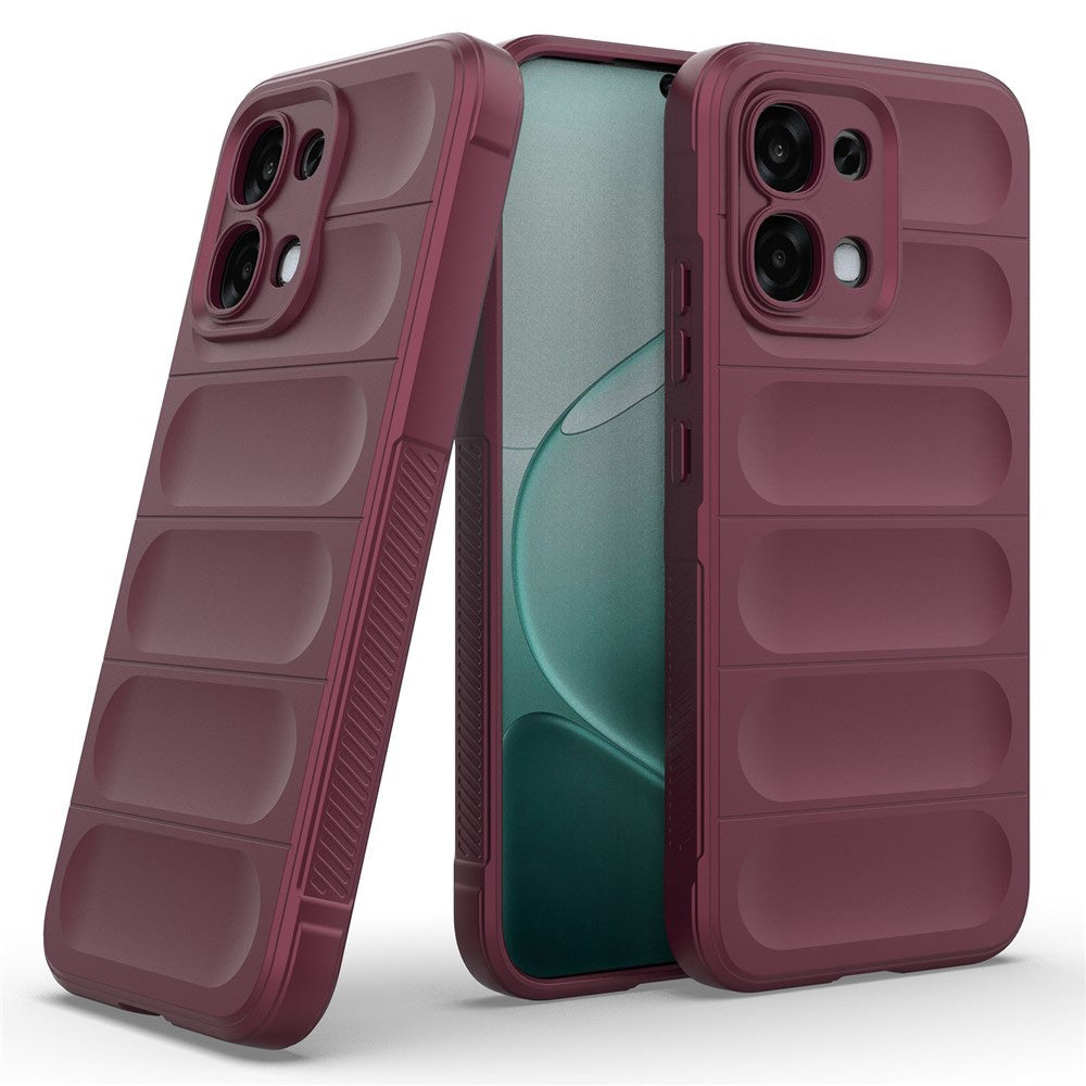 Case for Oppo A6 Pro 5G / A6 Pro 4G, Techsuit, Magic Shield, Burgundy