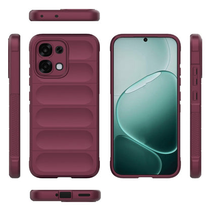 Case for Oppo A6 Pro 5G / A6 Pro 4G, Techsuit, Magic Shield, Burgundy