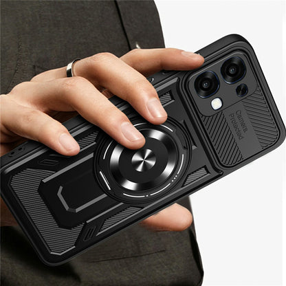 Hülle für Oppo A6 Pro 5G / A6 Pro 4G, Techsuit, RuggedCam, Blau