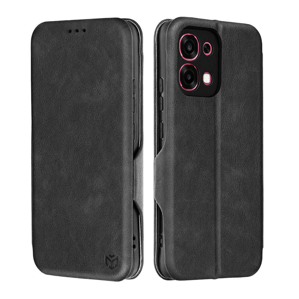 Case for Oppo A6 Pro 5G / A6 Pro 4G, Techsuit, Safe Wallet Plus, Black