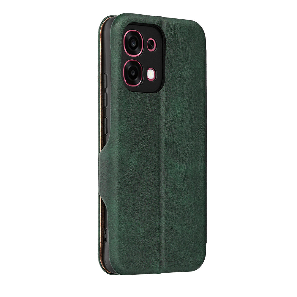 Case for Oppo A6 Pro 5G / A6 Pro 4G, Techsuit, Safe Wallet Plus, Green