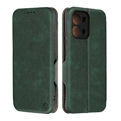 Case for Oppo A6 Pro 5G / A6 Pro 4G, Techsuit, Safe Wallet Plus, Green