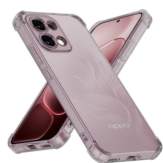 Hülle für Oppo A6 Pro 5G / A6 Pro 4G, Techsuit, stoßfest klar, rauchfarben