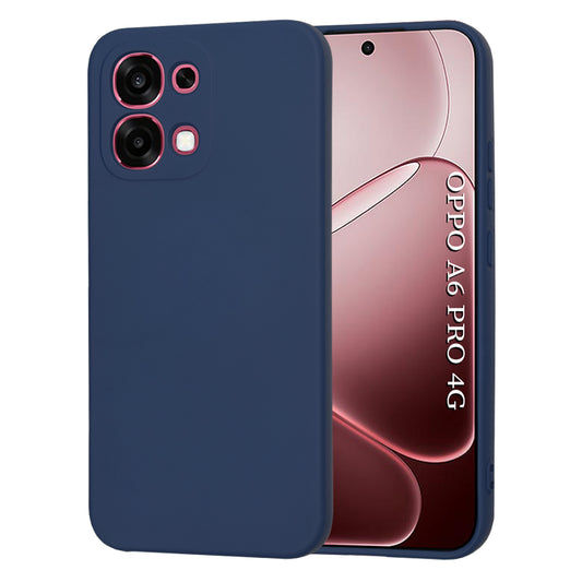 Étui pour Oppo A6 Pro 5G / A6 Pro 4G, Techsuit, SoftFlex, Bleu Marine.
