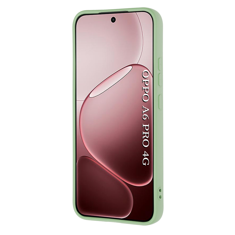 Case for Oppo A6 Pro 5G / A6 Pro 4G, Techsuit, SoftFlex, Light Green
