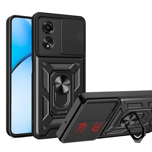Hülle für Oppo A60, Techsuit, CamShield, Schwarz