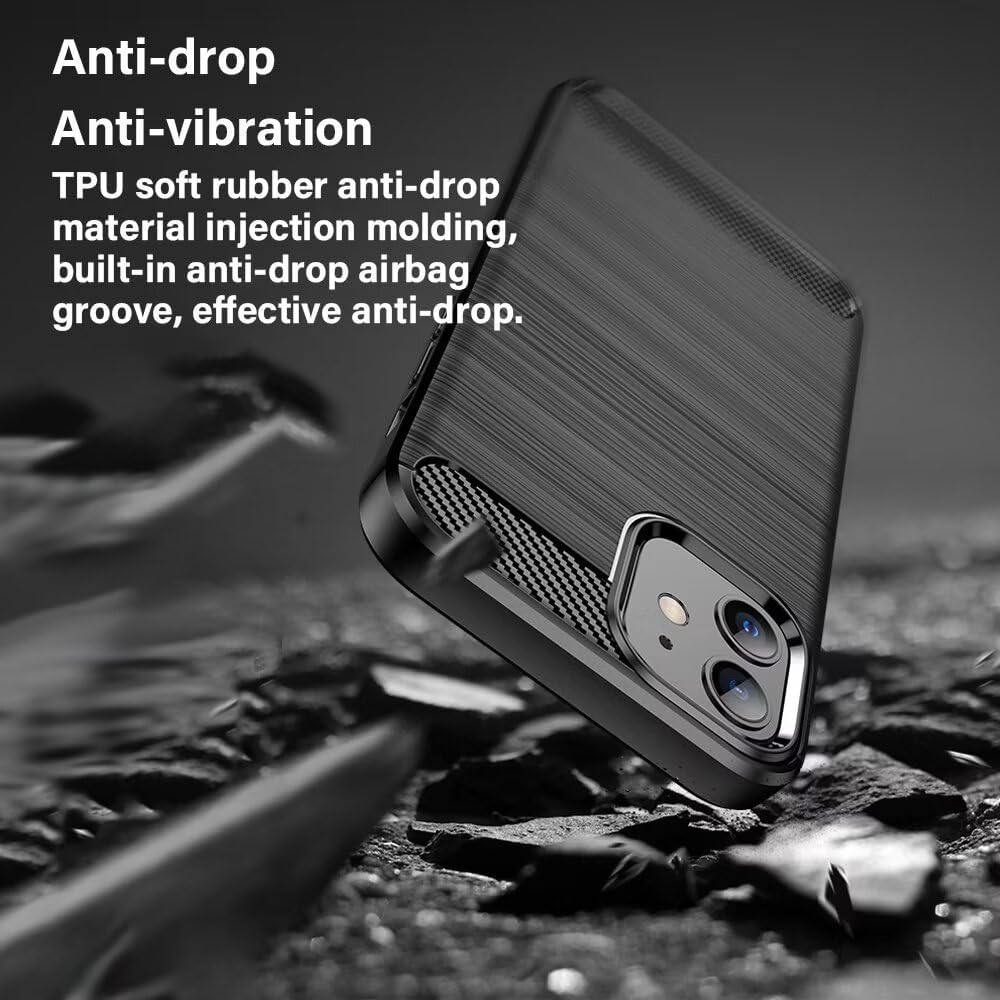 Coque pour Oppo A6k 4G / A6x 4G / A6x / A6 4G, Techsuit, Carbone, Bleue