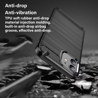 Coque pour Oppo A6k 4G / A6x 4G / A6x / A6 4G, Techsuit, Carbone, Bleue