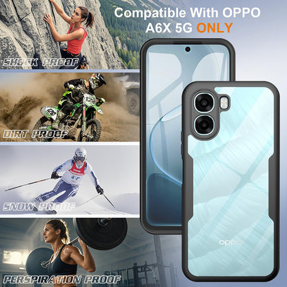 Case for Oppo A6k 4G / A6x 4G / A6x, Techsuit, ColorVerse 360, Black