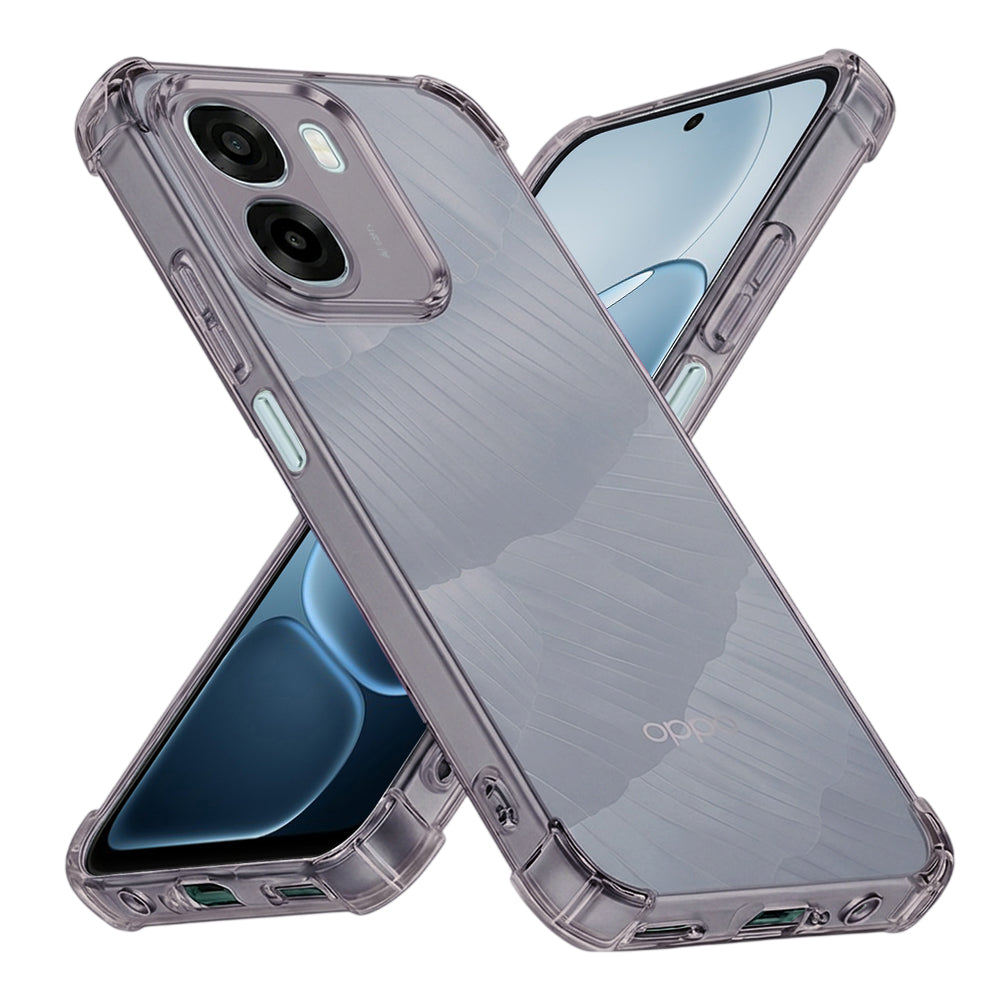 Coque pour Oppo A6k 4G / A6x 4G / A6x, Techsuit, Transparente Antichoc, Fumé