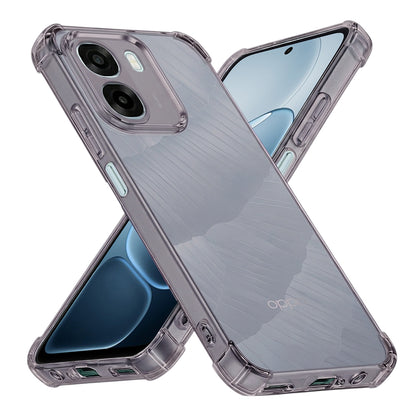 Coque pour Oppo A6k 4G / A6x 4G / A6x, Techsuit, Transparente Antichoc, Fumé