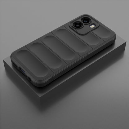 Case for Oppo A6x 4G / A6x, Techsuit, Magic Shield, Black