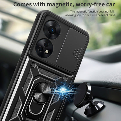 Case for Oppo A78 4G, Techsuit, CamShield, Green