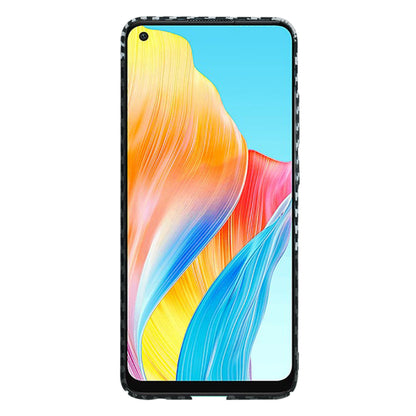Hülle für Oppo A78 4G, Techsuit, Carbonite FiberShell, Schwarz Grau