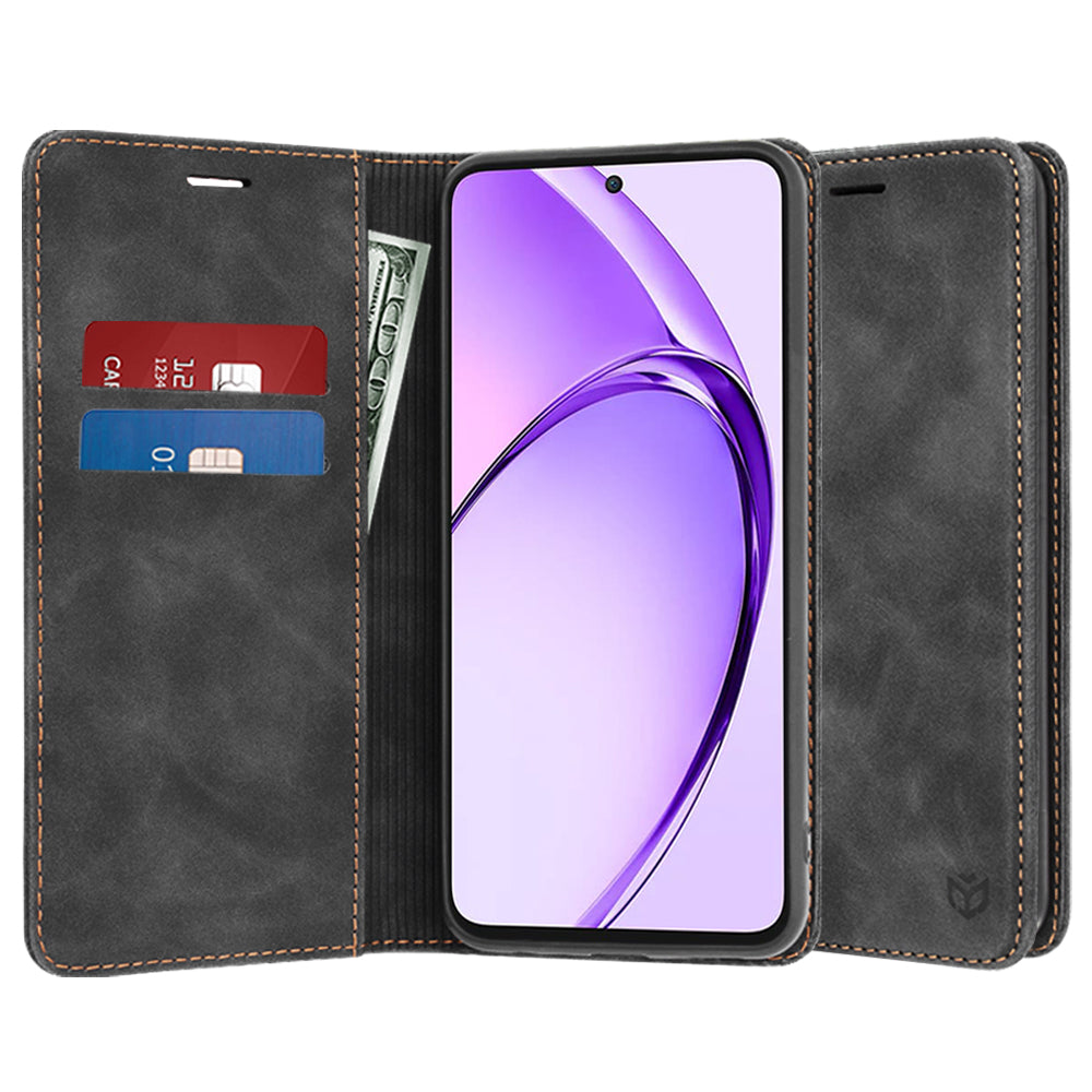Étui pour Oppo A80, Techsuit, Confy, Noir