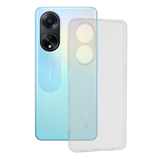 Hülle für Oppo A98, Techsuit, Klar, Transparent